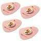 thumbnail image 1 of Juego de 4 manteles individuales de cuero para comedor, manteles individuales lavables y limpiables., 1 of 5
