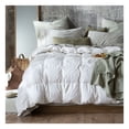 thumbnail image 1 of Edredón Duvet Matrimonial 100% Algodón Relleno Pluma de Pato Esquimal (Blanco Densidad Alta), 1 of 6