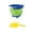 Green, variant on Rciityk Collapsible Beach Sand Bucket Foldable Buckets Beach Toys for Kids Summer Sand Buckets for Kids Beach Essentials