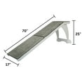 thumbnail image 4 of PetSafe CozyUp Bed Ramp for Dogs and Cats, Durable, Easy-to-Store, White, 4 of 7