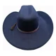 thumbnail image 4 of Sombrero Vaquero Moda Texana 100% Lana Unisex Horma Elegante, 4 of 6