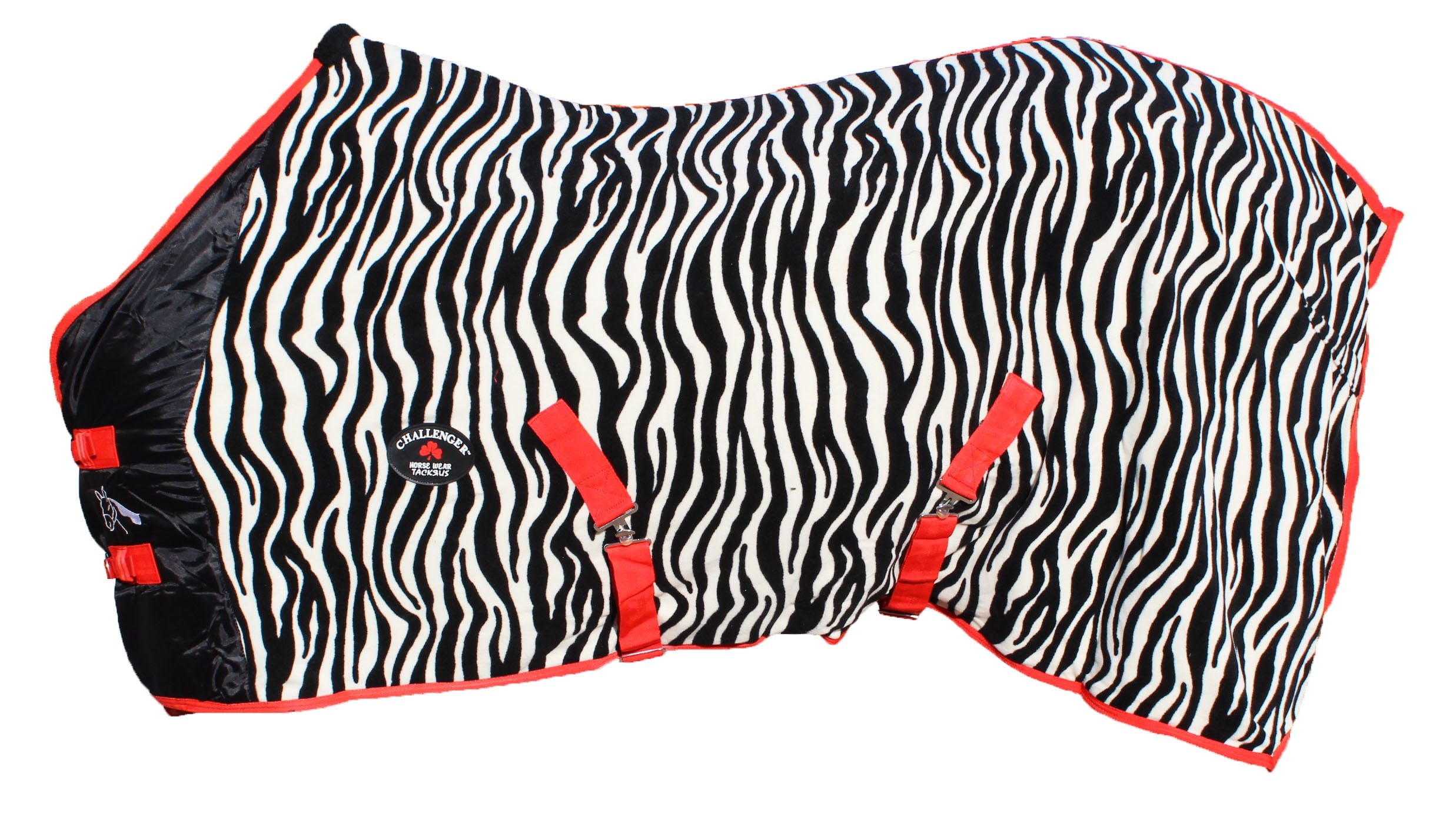 70" Horse Sheet Polar FLEECE COOLER Exercise Blanket wick Zebra 4349