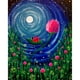 thumbnail image 1 of Pintura de diamante (DB5243) Flores árboles Imagen de diamantes de imitación de resina redonda completa (E391) 30x40cm FLhrweasw Nuevo, 1 of 1