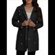 thumbnail image 3 of Chaqueta Impermeable para Mujer, Impermeable, con Capucha, Ligera, Plegable y Cortavientos Negro XL, 3 of 10