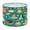 Color 2, variant on Drum Lamp Shade Seashells Lobsters Floral Accents Light Blue Lampshade for Table Lamps Floor Lamps Pendant Light 13"x13"x10" Replacement Linen Large Lamp Shade Easy Assembly