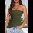 thumbnail image 4 of Camiseta Sin Mangas Sexy de Moda de Verano Verde M, 4 of 7