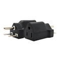 thumbnail image 4 of Adaptador de enchufe Zulema 110-120V a 220-240V Negro, 4 of 8