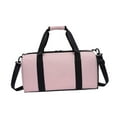 thumbnail image 3 of Bolsa De Viaje, Bolsa De Cross Country Con Compartimento Para Zapatos, Bolsa De Deporte, Bolsa De Lona Rosa, 3 of 8