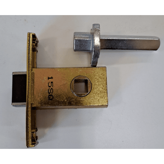 LARSON STORM DOOR BRUSHED NICKEL MORTISE LOCK HANDLE LATCH LOCK