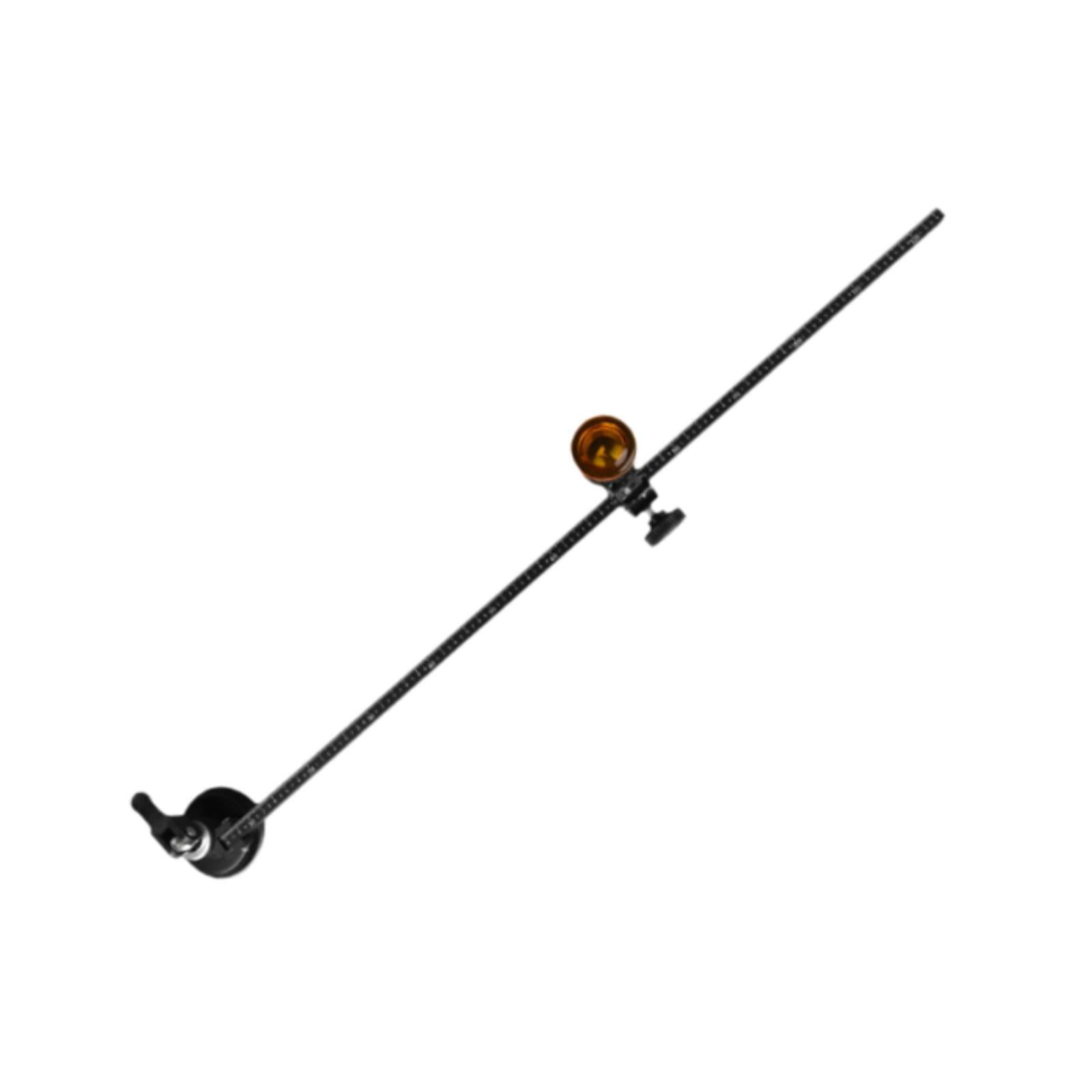 Abbraccia Circular Glass Cutter Circular Glass Cutting Tool Adjustable Alloy Round with Suction Cup Hand Tool Heavy Duty Compasses Type 1800 mm