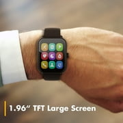 3Plus Vibe Lite BT (Bluetooth Calling) Smartwatch Black - Unisex
