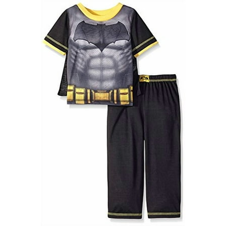 Boy's Batman Caped Superhero Costume Pajama Set, Size 7