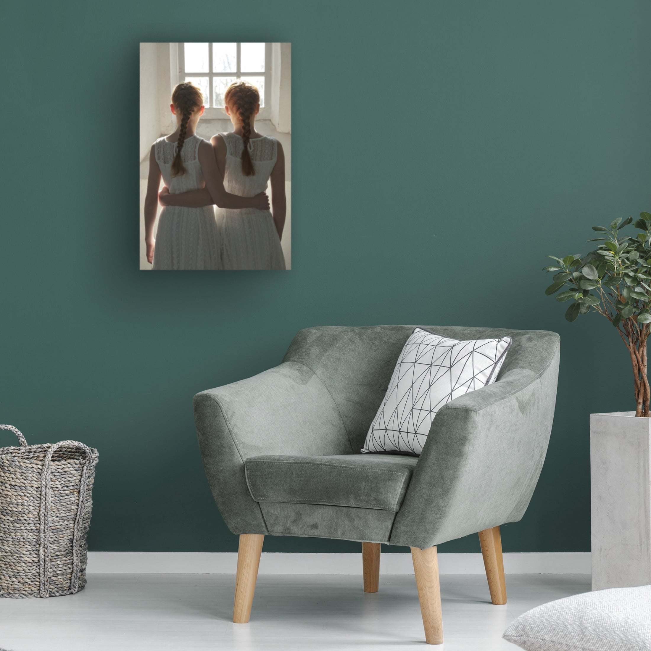 Canvas Wall Art - Carine Belzon 'Soul Sisters' Wall Art for Living Room, Bedroom, or Office Décor by Trademark Fine Art - 12 x 19 Inches