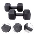 thumbnail image 1 of WEUVEB 1 Set of Hexagonal Dumbbell Rubberized for Muscle Training Gym Equipment for Home, 1 of 8
