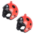thumbnail image 1 of 2 piezas casco de pollo casco de seguridad para mascotas divertido loro casco pollo pájaro sombrero ropa para la cabeza, 1 of 5