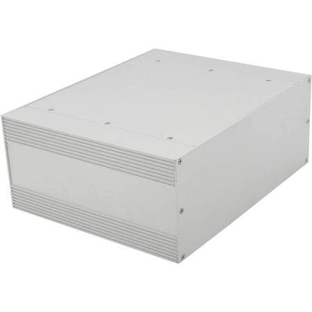 C ilver Extruded Aluminum Electronic Enclosure Project Box Electronic ...