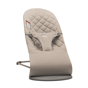 BabyBjorn Bouncer Bliss Baby Bouncer Classic Quilt Sand Grey