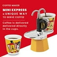 thumbnail image 5 of Bialetti - Mini Express Lichtenstein: Moka Set includes Coffee Maker 2-Cup (2.8 Oz), Yellow, Aluminium, 5 of 10