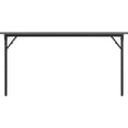 thumbnail image 6 of Lorell Folding Training Table - Melamine Top - 60" Table Top Width x 18" Table Top Depth x 1" Table Top Thickness - 30" HeightAssembly Required - Gray - Particleboard Top Material - 1 Each, 6 of 7