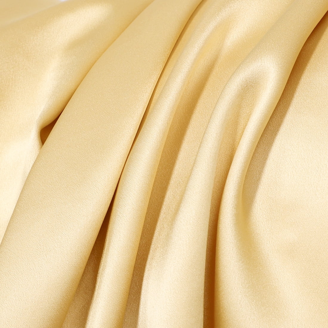 PiccoCasa 550 Thread Count Silk Pillowcase, Champagne King(20"x36")