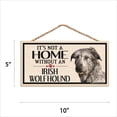 thumbnail image 2 of Imagine This Wood Sign for Irish Wolfhound Dog Breeds, 2 of 3