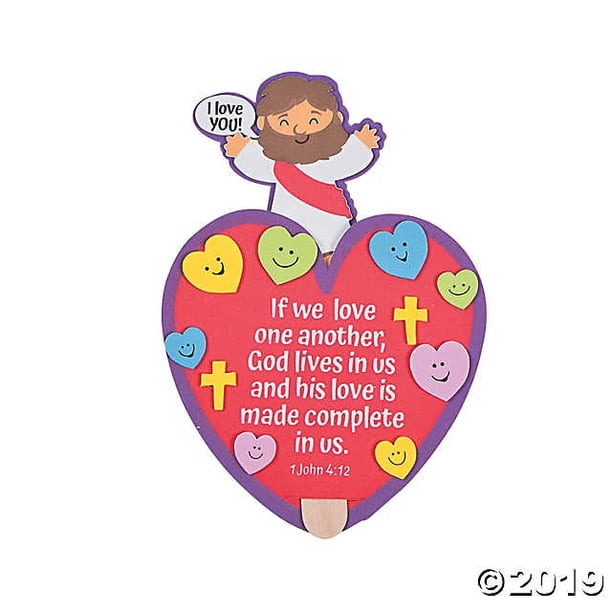 Valentine s Day Jesus Pop Up Craft Kit Walmart Walmart