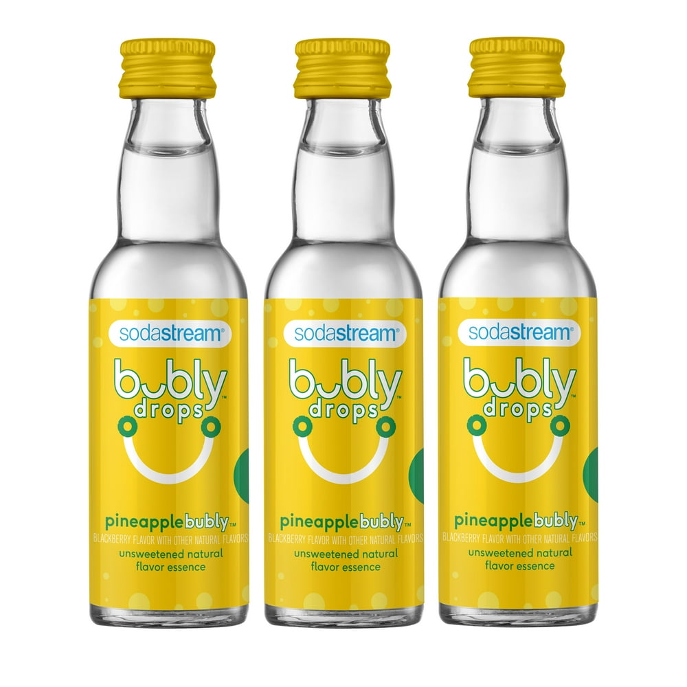 SodaStream bubly drops Pineapple 3 pack, 3 Count, 440 mL