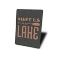 thumbnail image 4 of Lake Oar Novelty Sign, Metal Wall Decor - 10x14 inches, 4 of 4