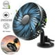 thumbnail image 2 of Mini ventilador de coche de 12V/24V, ABS negro, ventilador de un solo cabezal, USB, ventilador Universal para coche, ventosa, ventilador de refrigeración de 360 ​​grados, 2 of 5