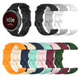 22mm Soft Colorful Silicone Watch Band Straps Compatible with Fossil