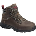 thumbnail image 2 of Avenger Work Boots Womens Flight Alloy Toe Lace Up Leather Brown 7470, 2 of 10
