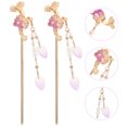 thumbnail image 3 of 2PCS Chinese Style Alloy Hair Stick Multi-functional Practical Hair Chopstick, 3 of 9