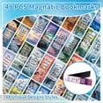 thumbnail image 6 of Sinekong 48Pcs Christian Magnetic Bookmarks for Women, Inspirational Page Markers for Teachers Students Book Lovers (Scenery), 6 of 9
