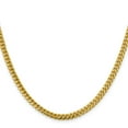thumbnail image 2 of Primal Gold 14 Karat Yellow Gold 4.25mm Solid Miami Cuban Chain, 2 of 4