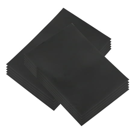 UPKOCH Storage Card Sleeve Black 50Pack 3.6X2.6X0.04In