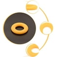 thumbnail image 3 of HEANUJJ Saxophone Accessory Plastic Mute for Tenor Sax Yellow Sound Reduction Tool, 3 of 6