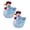 Blue, variant on XJGHHSY Set of 2 Mini Glass Hen Figurines - Art Blown Glass Chicken Collectible ornaments for Easter & Spring Farmhouse Decor,Blue