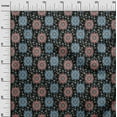 thumbnail image 3 of oneOone Cotton Poplin Black Fabric Asian Kilim Quilting Supplies Print Sewing Fabric By The Yard 42 Inch Wide, 3 of 5