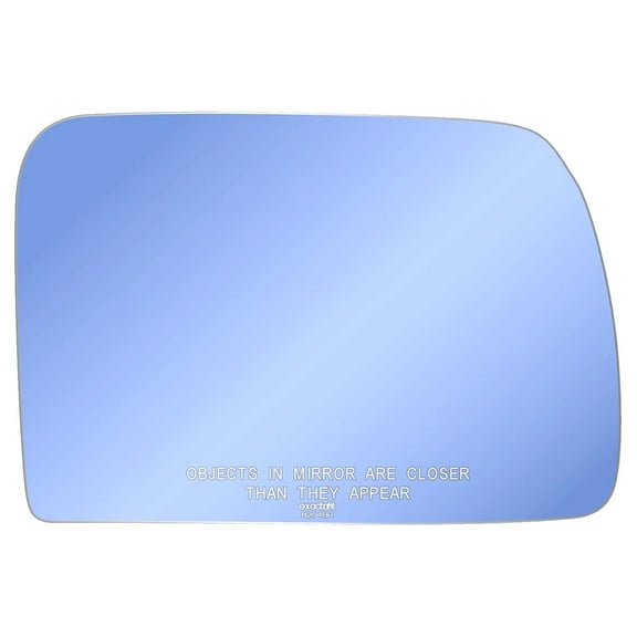 exactafit 8204BR Passenger Side Mirror Blue Glass Replacement fits 2000-2006 BMW X5 E53 Right Hand 3m Adhesives