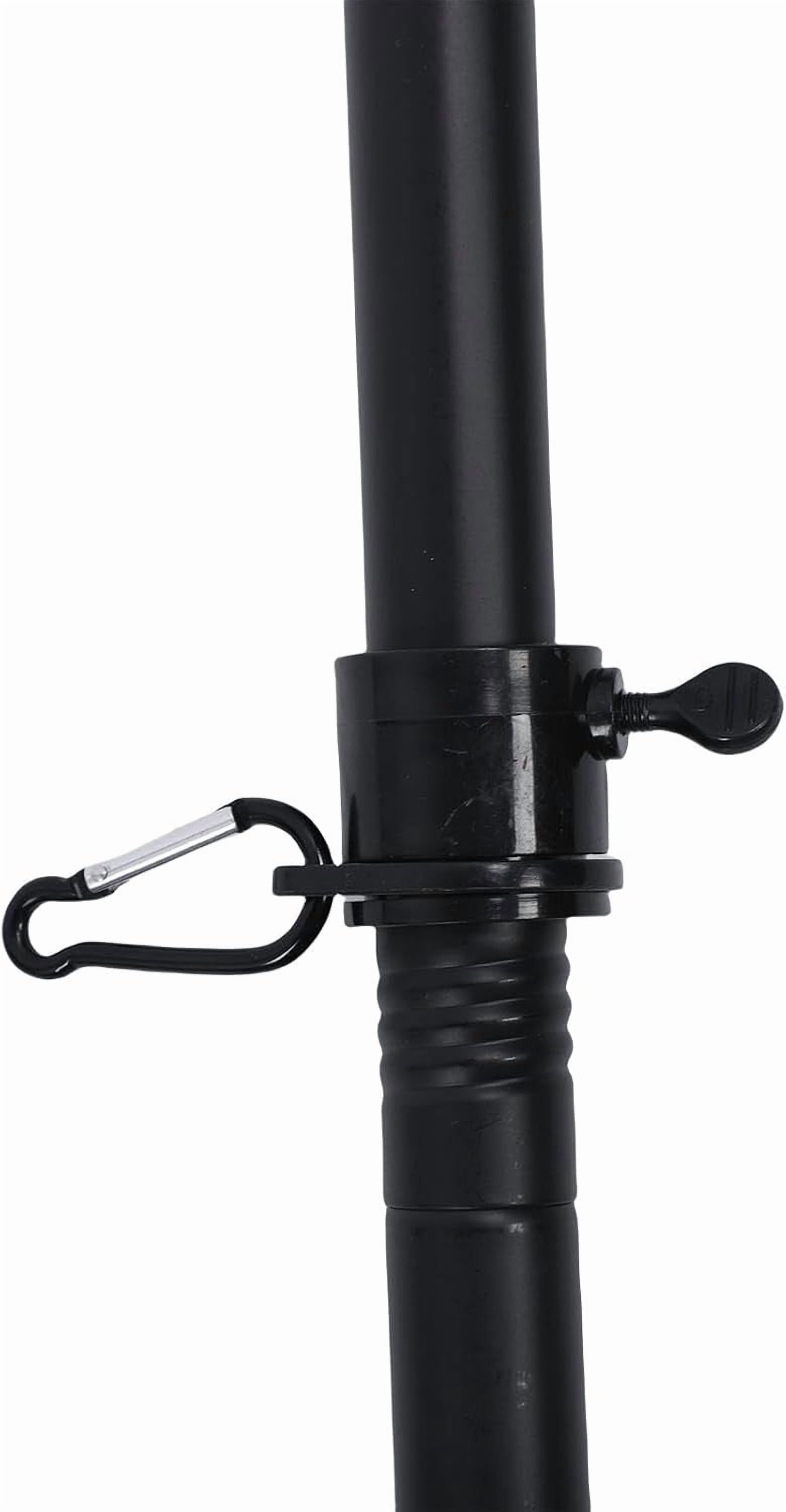 10 FT Stainless Steel Ground Flag Pole | 5-Prong Base for Enhanced Stability | Outdoor Yard & Garden Flagpole | Adjustable Height Up to 10 Feet | 360-Degree Anti-Tangling Ring