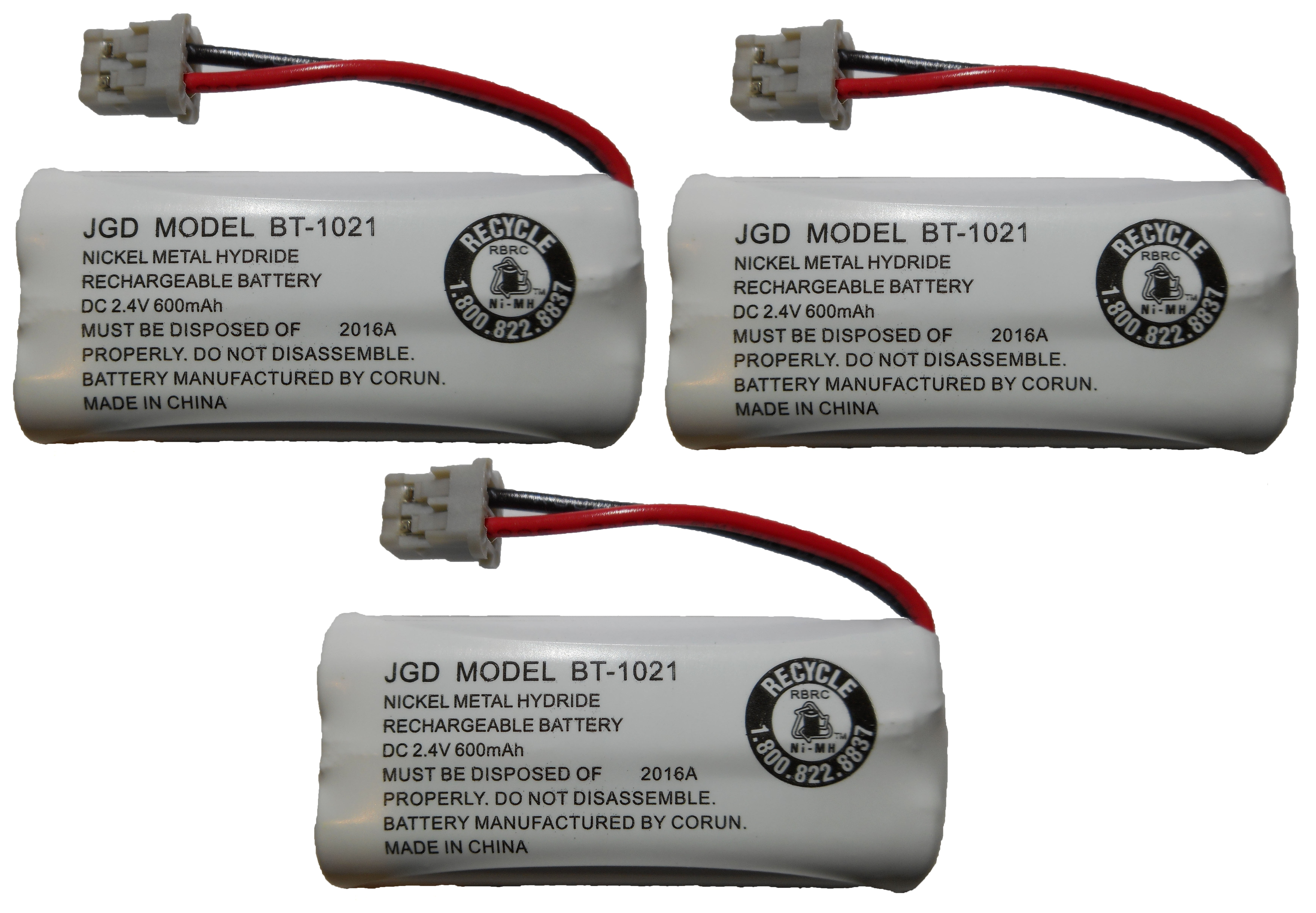 JustGreatDealz HIGH Capacity Rechargeable Replacement Battery BT-1021 BBTG0798001 for Uniden Cordless Handsets 