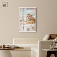 thumbnail image 3 of Tiger Luggage Paris Shadowbox Print Glam Wall Decor by Art Remedy, White Frame, 30 x 45, 3 of 7