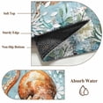 thumbnail image 6 of Round Rugs 6Ft, Brown Octopus Coastal Round Area Rug Washable Indoor Throw Carpet, Nautical Summer Beach Ocean Botanical Soft Non Slip Circle Rug for Office Cabinet Home Decor Aesthetic, 6 of 8