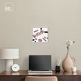 thumbnail image 3 of XOXO Lipstick Canvas Glam Art Prints by Art Remedy, White Frame, 12" x 12", 3 of 7
