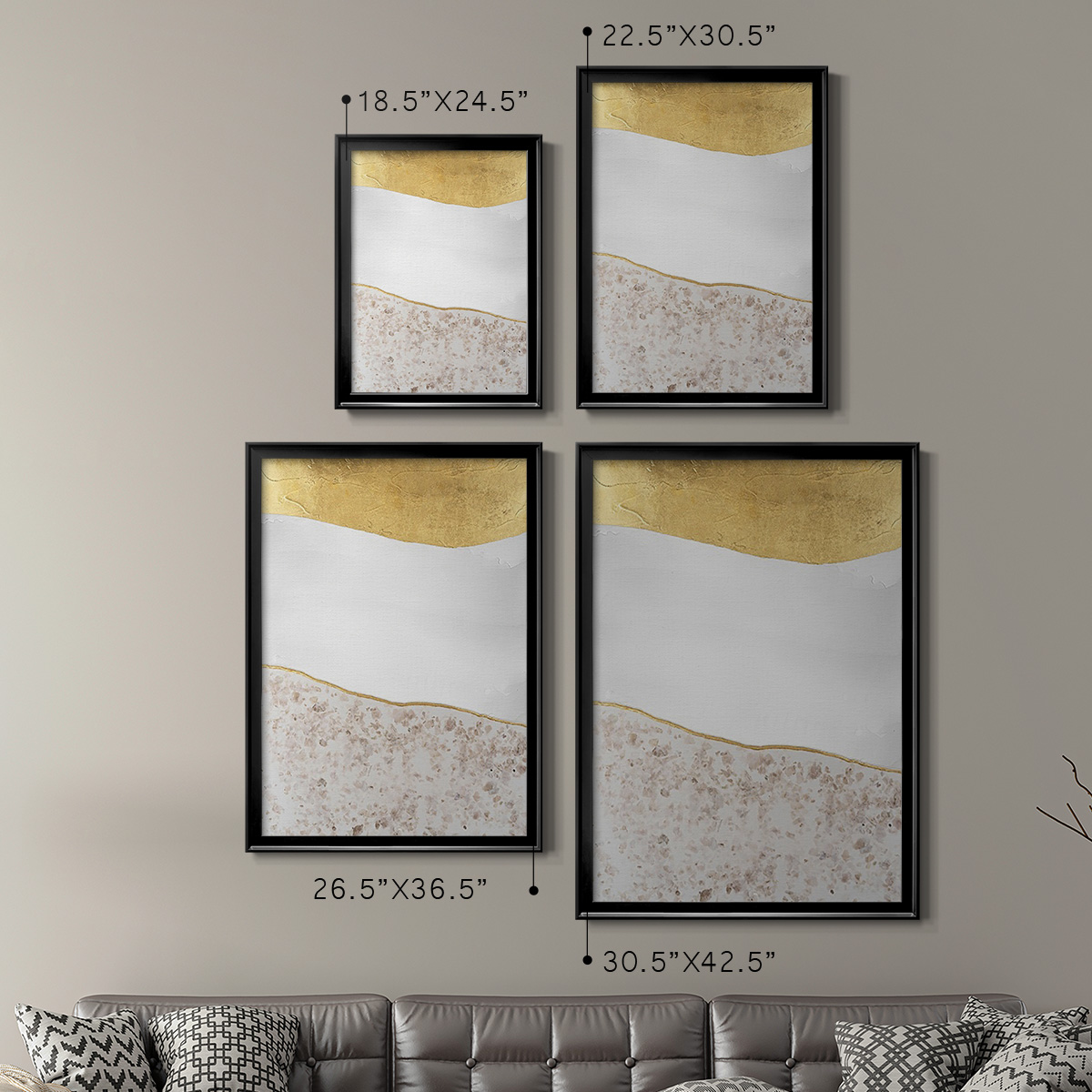 Whitestone I Premium Framed Print, in Gold, Black, or Silver - Ready to Hang
