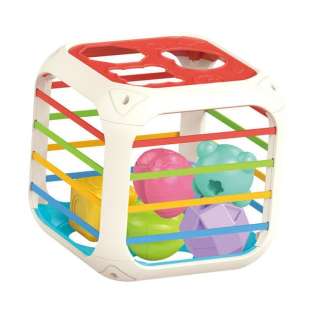 Lipstore Activity Cube Bin Color Recognition Early Learning Toys for Boys Travel Kids