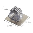 thumbnail image 4 of DEELLEEO 4 Pack Broom Mop Holder   Self Adhesive Broom Holder Wall Mounted Storage Rack Storage & Organization for Kitchen Bathroom Wardrobe and Home-Black, 4 of 7