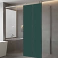 thumbnail image 3 of Solid Color Window Privacy Film Deep Green Decorative Glass Window Film UV Blocking Static Cling Non-Adhesive Sticker Covering for Home Door 23.6 x 59 inches, 3 of 8