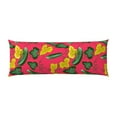 Body Pillow Cover Cucumber flower ratta Super Soft Body Pillow Cover