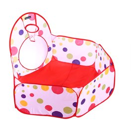 Piscine à Balles Océan Pliable Pour Bébé - Imperméable Intérieur/Extérieur - Rose - 120 Cm